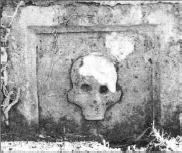 One of the rarer symbols found on a tombstone at St. Aidan's Parish Church.