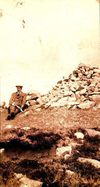 Taking a break at the top of Divis • May 1920.