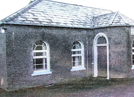 Moneyrea school where Henry McD. Flecher was a teacher. 'I taught about six years in that friendly and more than friendly district.' According to modern technology and mapping systems the distance from the doorstep ol a residence in the townland of Derrykillultagh to the entrance of Knights of Honor Cemetery, Blossom, Texas is 4336.625 miles. Those places proved to be significant during the lifetime of one 'local son' Henry McDonald Fletcher, also known as 'Henry McD. Flecher.'