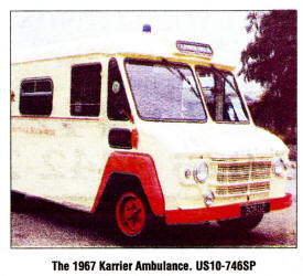 The 1967 Karrier Ambulance. US10-746SP