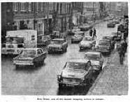 Bow Street, one of the busiest shopping centres in Lisburn.