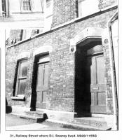 31, Railway Street where D. I. Swanzy lived