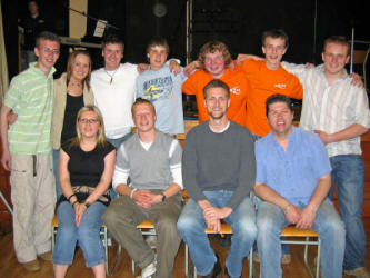 Pictured at Focus in Christ Church Parish, Lisburn on Saturday 27th May is L to R: (front) Clare Norris, Stephen Auld, Matt Craig and Stephen McLoughlin. (back row) Daniel McCracken, Beverley McMaster, Jonny Mills, Niall Hilary, Alan Nesbitt, Jonny Gilkinson and Reuben Robinson.