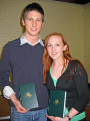 Ryan Cree and Laura Jefferson pictured at Bible Sunday in Friends� School on Sunday evening 18th June.