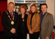 Pictured at an all age worship service in Christ Church Parish, Lisburn last Sunday morning (10th December) are L to R: The Mayor - Councillor Trevor Lunn, the Mayoress - Mrs Laureen Lunn, Mrs Nola Dundas and the Rev Paul Dundas - Rector.