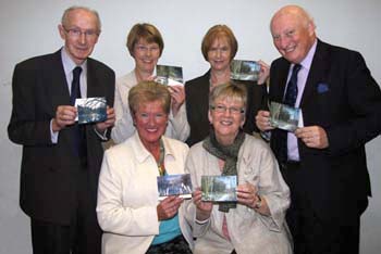 Amateur photographer Don Mitchell (left in second row) and Railway Street's Fund-raising Team