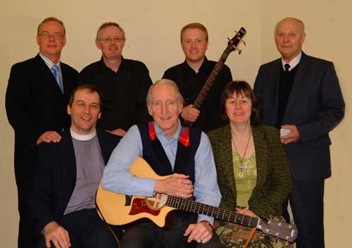 Well-known Country Gospel singer George Hamilton 1V pictured at a tribute to Banbridge poet Joseph Scriven in Lisburn Church of the Nazarene on Sunday 4th March.