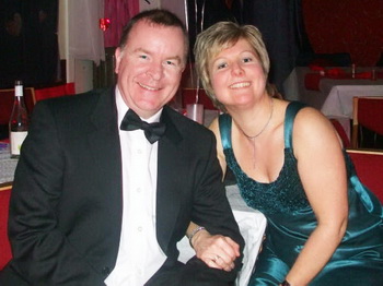 Graham and Audrey Steele at the Valentine Ball in First Lisburn Presbyterian Church last Friday night (15th February).