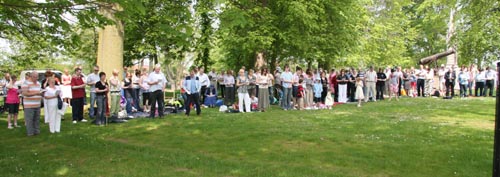 Local congregations united in prayer..