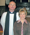 Revd Kenneth McGrath pictured with his wife Annette