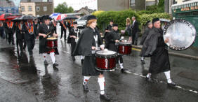 Waringsford Pipe Band.