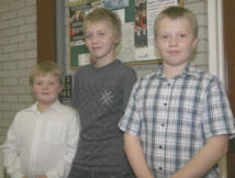 Young members of the congregation.