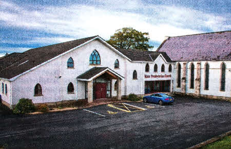 Maze Presbyterian Church. Pic by Matthew Browne