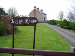 Harold and Meta�s home �Argyll House� where in the late 1950s, up to sixty young people attended a �squash� evening once a month on a Saturday evening.  The elevated site of the house on the Limehill Road provides a panoramic view of Lisburn.