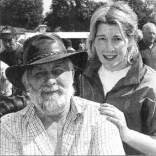 Tommy Anderson and his daughter Susan in attendance at the Harry Ferguson Celebration Committee Show at Growell. BL34-409SM