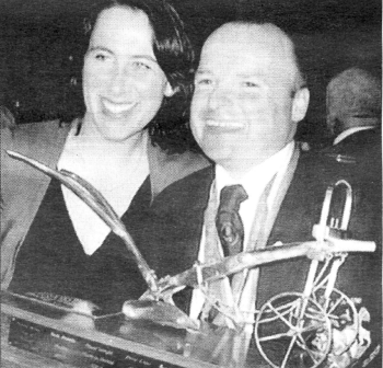 David Gill and his wife Rosemary Mack.