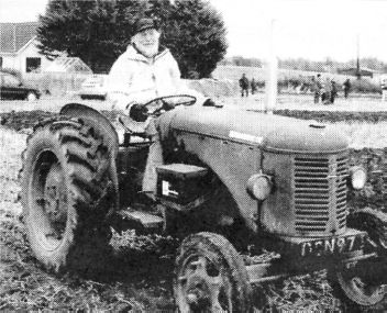 U84707-Hillsborough ploughing 2 Tommy Anderson from Hillsborough at the Hillsborough ploughing society's match.