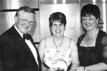 Martin Bradley with Brenda Carson and Mary Hinds
