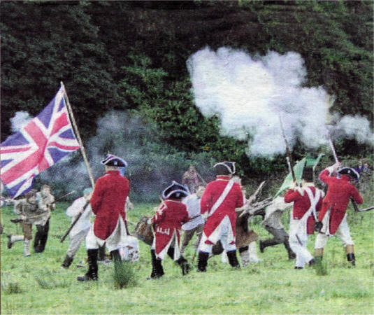 Preparations get underway for the re-enactment of the 1798 Battle of Saintfield taking place this Saturday at 4.30pm in the village � speculation locally is the Presbyterians will win again.