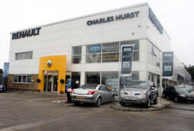 CHARLES Hurst Renault dealership on Lisburn's Belfast Road.