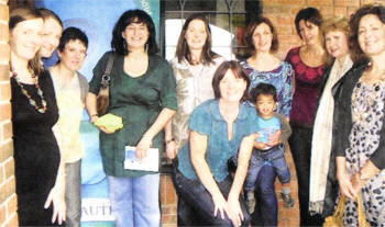 Sinead McKeown who recently celebrated her 40th birthday by hosting a coffee morning for her friends.