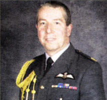 RAF Commander Group Captain David Cass.