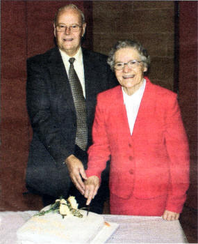 Harry and Violet celebrate their Golden Wedding anniversary.