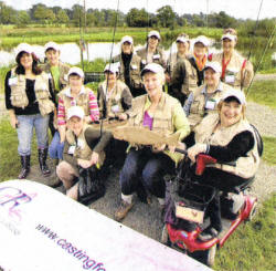 The ladies who took part in the Retreat.