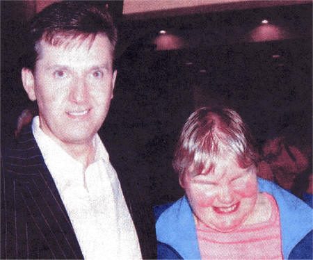 Margaret Graham with Daniel O'Donnell.