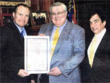 Mister McReynolds with Casey Cagle and Bernard Gilliland