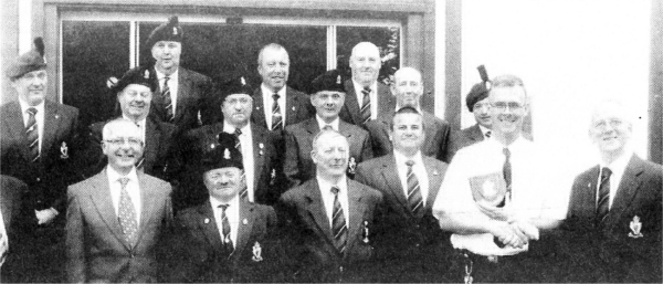 The Lisburn Branch of the Royal Irish Rangers Old Comrades Association thank the manager of the Flanders Hotel for his hospitality.