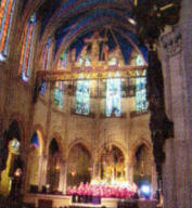 Capella in St John the Divine, New York under the direction of Mr David Falconer.