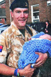 Major Jeremy Sharpe, James (3 weeks)