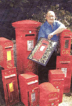 Lisburn postman, and post-box collector, Gary Bowman