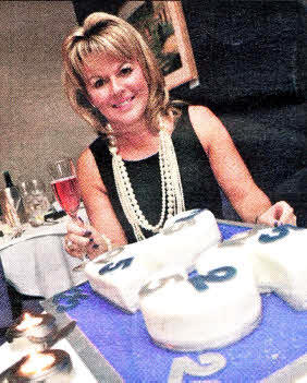 Sandra Corkin toasts 25 successful years