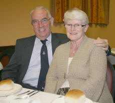 Bro Harry Allen (Chaplain) and his wife.