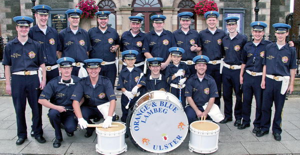 Lambeg Orange & Blue Flute Band 