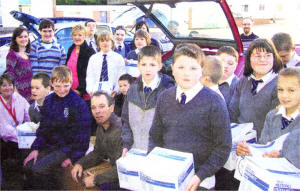 Pupils and staff at Beechlawn School Hillsborough supported Phil and Wendy McConnell's visit to Romania.