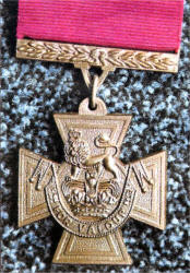 William James Lendrim received the Victoria Cross for his service with the Royal Engineers during the Crimea campaign in 1855.