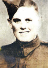 A young Billy Moore during his time in the service.