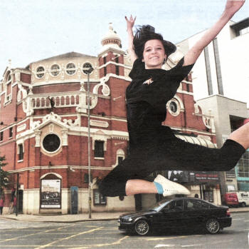 Lisburn girl Jemima Brown kick starts preparations for the production of 'Godspell' at the Grand Opera House this Sunday August 16.