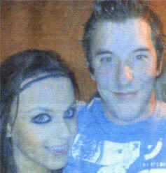 Andrew McQuiston with girlfriend Danielle Houston.