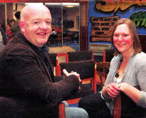 Crumlin Youth Chairman John Farr and Judi Aughey at the Crumlin Youth 0pen Evening US1310.403PM Pic by Paul Murphy
	