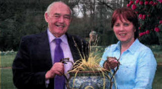 Councillor Jenny Palmer, Chair Economic Development Committee, Lisburn City Council with Alderman Jim Dillon, Deputy Chair.