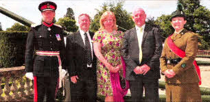 John and Julie Stephens of Drumkeen Holdings, from Ballylesson also enjoyed the royal occasion