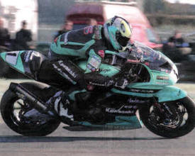 Ian Lowry in action at Sunflower Trophy. Pic by Andrea Campbell