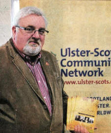 Alister McReynolds with a copy of the new book