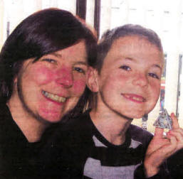 Cathy McCracken and her son Daniel