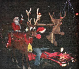 Santa waves farewell - until next year!