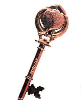 Irreplaceable gold key